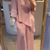 Set Lino Color Rosa Talla única grande