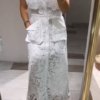 Vestido S y M Encanje con forro